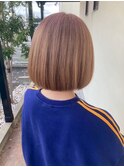 切りっぱなしボブ／ショートボブ