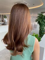 ビビバイベル(BiVi by BHEL)&nbsp;桑名ロングレイヤーカットハッシュカット透明感カラー重めロング