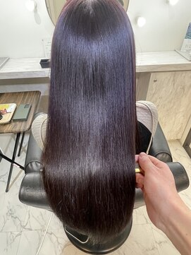 アールサロン アザブジュウバン(Rr SALON Azabu juban) ピンクブラウン×Rr SALON HYDRO XE TREATMENT