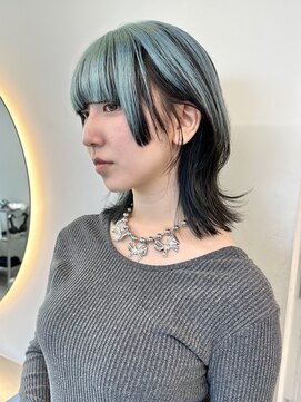 ソル ジングウマエ(SOL JINGUMAE) アンブレラカラー！ミントブルー