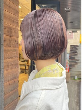 ローグ(Logue) ボブ　ピンクベージュ