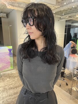 エニイ(ANY) 小顔/ピンクベージュ/黒髪/ニュアンスパーマ/【千葉／パーマ】