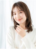 大人美人レイヤーロングことりベージュk小山20代30代40代