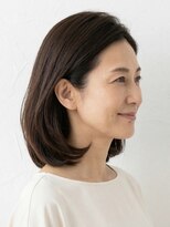 と和×美髪クリニック 巣鴨店&nbsp;50代大人女性必見！乾かすだけで決まる上品艶ワンレンボブ
