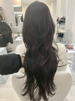 ジュベ(juve.)&nbsp;大分ミディアムロング顔周りレイヤーカット髪質改善カラー