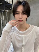 サイン メンズ 表参道(SIGN men's)&nbsp;フェザーパーマダウンパーマニュアンスパーマセンターパート