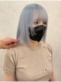 ミルクティーブロンド/ケアブリーチ/レイヤーカット/立川/立川駅
