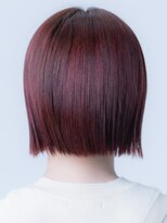 ダブル(DOUBLE)&nbsp;ハッシュカットグレージュデザインカラーツートーンカラー高松