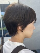 トップヘアーヒルズ 安城(TOP HAIR HILLS) 安城ハンサムショートひし形くびれボブモカブラウン30代40代50代
