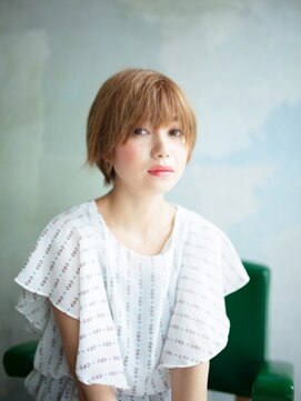 マンス ルージュ 博多マルイ店 ミルクティーアッシュでキュートボブ♪【博多駅】