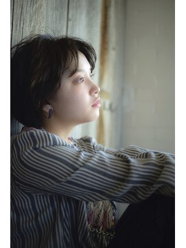 クロム バイ リエット(Chlom by Lietto) Chlom ☆ボーイッシュグレーマッシュショート　TEL 0364574337