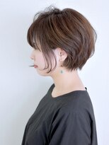 ヘアサロン セロ(Hair Salon SERO)&nbsp;【セロ姫路】シースルーショートボブ