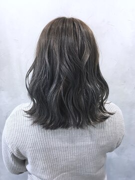 エイトセカンド 新宿三丁目店(EIGHT second) EIGHT second 新宿三丁目店 【土屋】 グレージュ外ハネボブ