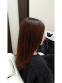 20代～40代ツヤ感ストレート☆トリートメント☆エドルカラー
