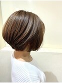 ショートボブ ＊ 丸みショート　20代 30代 40代
