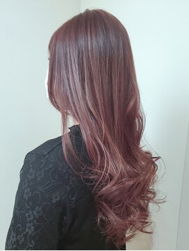 アスタリスク(asterisk) 【aasterisk】チェリーピンク×ロング【西村優子】