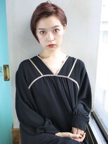 バース(BIRTH)&nbsp;天神【BIRTH】耳かけショート×ピンクブラウン