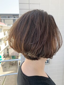 オーシャン(Ocean) [OCEAN Hair&Life藤原純] ハイライト×ショートボブ☆