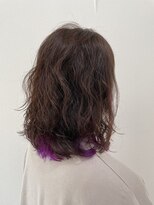 キーネヘアコレクション&nbsp;個性引き立つインナーカラー