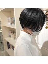 ヘアアトリエコモノ(hair l'atelier KoMoNo) 【黒じゃない黒染め】ディープカラー