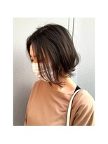アクセル エルヴェ 城東店(AXCEL E'LEVER) 大人前下がりボブ