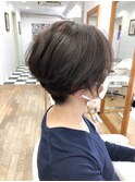 ショート　マッシュ　ショートボブ　HEADS 市川　学割　イルミナ