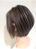☆大人可愛いショート小顔スリークボブ☆　デザインカラー