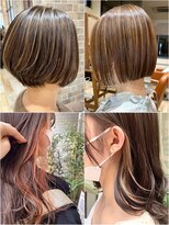 ネオリーブエム(Neolive em;)&nbsp;デザインカラー×インナーカラー×ハイライト☆