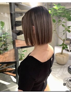 サイン 表参道(SIGN) カット+バレイヤージュカラー