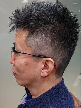 アポロカットステージ 相模大野店 アップバング/ツーブロックマッシュ<理容室>[メンズ/相模大野]