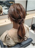 ローポニー☆ヘアセット/ヘアメイク/渋谷/表参道/外苑前/東京
