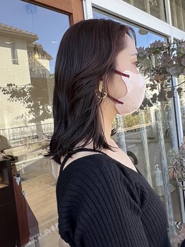 ジェニュイン(genuine) ミディアムレイヤー/ナチュラルブラウン