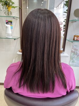 ヘアーサロンウェスト(Hair Salon West) ピンクカラー