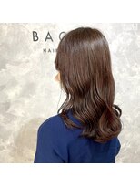 バッカ 横浜桜木町店(BACCA)&nbsp;くびれミディアム/ピンクブラウン