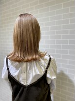 アネラヘアー(Anela hair) 10代/20代★ブリーチ×ミルクティーカラー