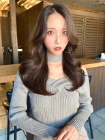 ロンド ラマ 岐阜(Lond bla-ma)&nbsp;韓国ヘア/レイヤーカット/センターパート/2wayバング　314