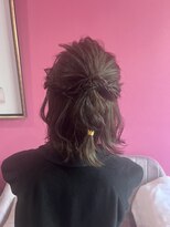 ヴィアンジュ(viange)&nbsp;#ヘアセット#ハーフアップ