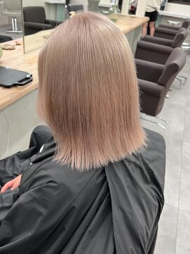 ベレーザ 渋谷(BELEZA) 7192ミルクティーアッシュ艶髪シルキーベージュグレーベージュ