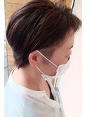 クールに刈り上げ