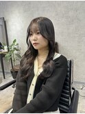 大人可愛い韓国風レイヤーカット！　岐阜美容室