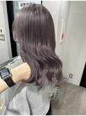 グレージュカラーブリーチ暗めカラーダークアッシュネビージュ