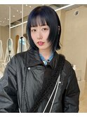似合わせカットボブ小顔カット透明感カラーミルクティカラー