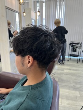 グレイス ヘア デザイニング(GRACE hair designing) パーマ風スタイル