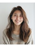 ロングスタイル【松戸#五香#白髪染め#カラー#髪質改善】