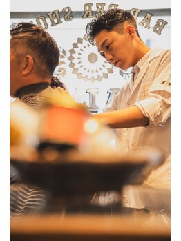 バーバーショップ ダリー(BARBERSHOP DALIE)の写真/ハンサムメンズカット ・いいムードのバーバー ・フェード/シェービング/パーマ ・JR奈良/近鉄奈良/新大宮