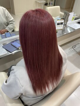 ヘアメイク ルエル(Hair Make Ruelle) カシスピンク