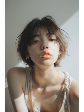 ラナ 新宿(lana) マッシュウルフ/顔まわり/レイヤーカット【lana hair 新宿】