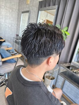 ダブ(DAB) 【メンズカット】アップバング 栃木 宇都宮 鹿沼 日光 小山