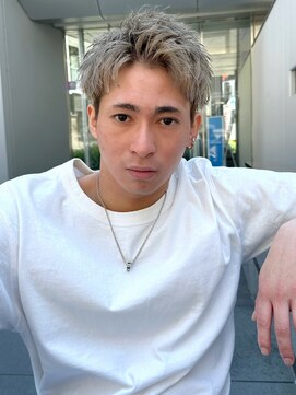 ロンドガルマン 名古屋(Lond GULLMAN) 【Lond GULLMAN江村】ハイトーン/グレージュ/アップバング