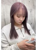 ラベンダーピンクカラー【海老名/ハイトーン/ケアブリーチ】